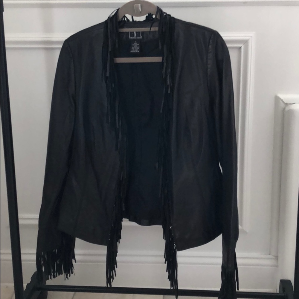 Genuine Leather I.N.C jacket. Gently worn-Like New